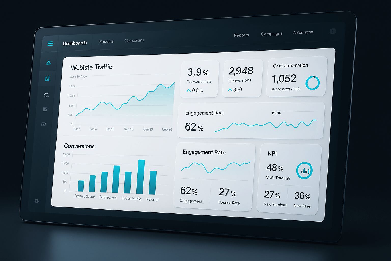 Dashboard de conversiones